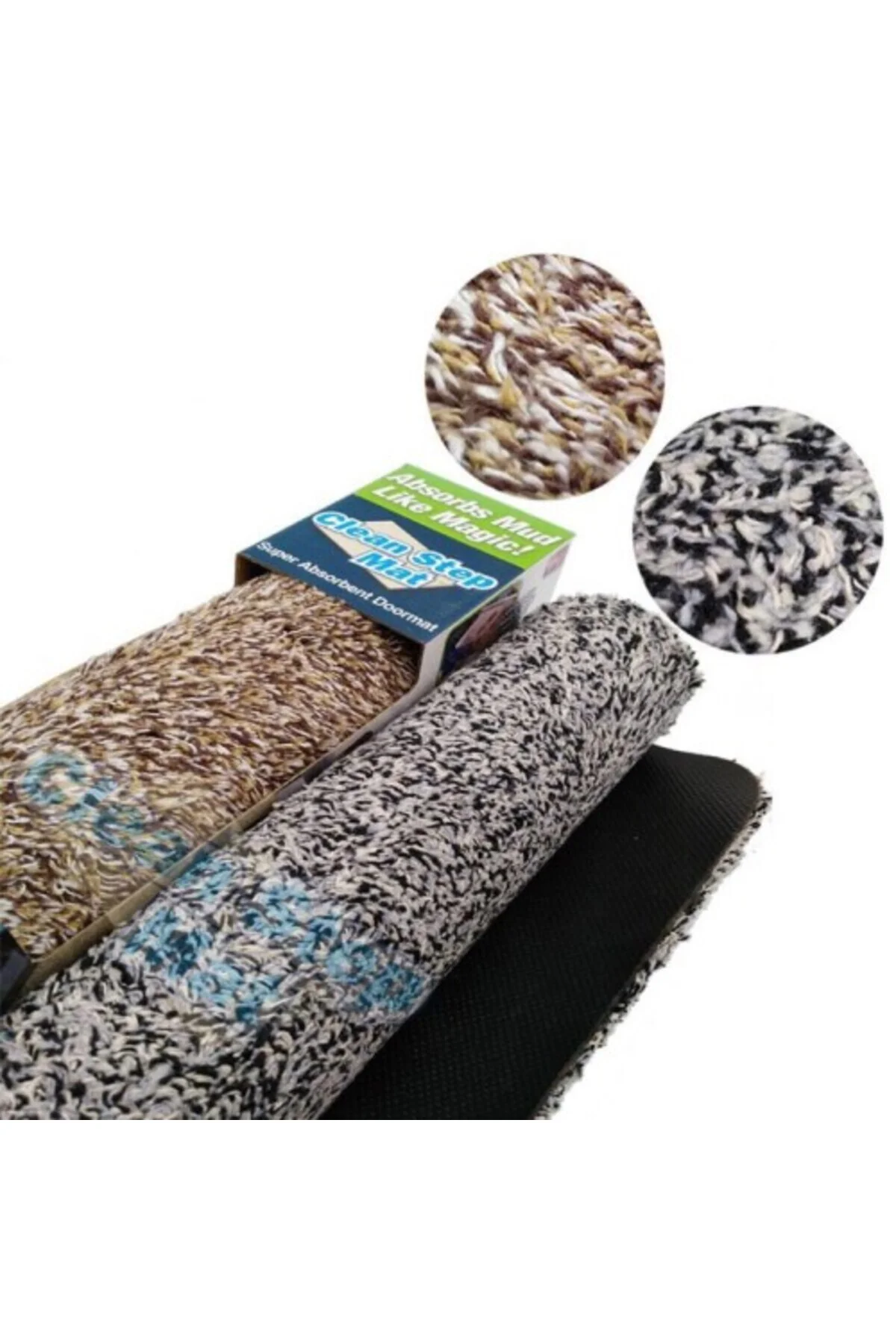 Clean Step Mat Yıkanabilir Mikrofiber Kir Toz Emici Iç-dış Ortam 