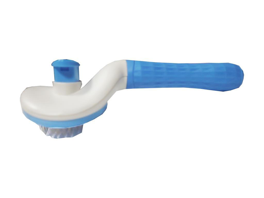 Clean Ucu Toplu Kedi Köpek Basmalı Otomatik Temizlenen Tarak Mavi Clean Ucu Toplu Kedi Köpek Basmalı Otomatik Temizlenen Tarak Mavi