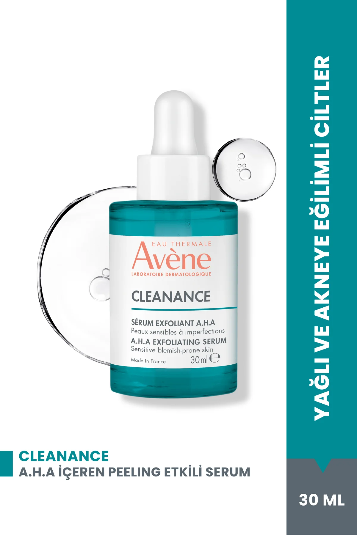 Cleanance Peeling Etkili Laktik Asit ve Süksinik Asit İçeren Cilt