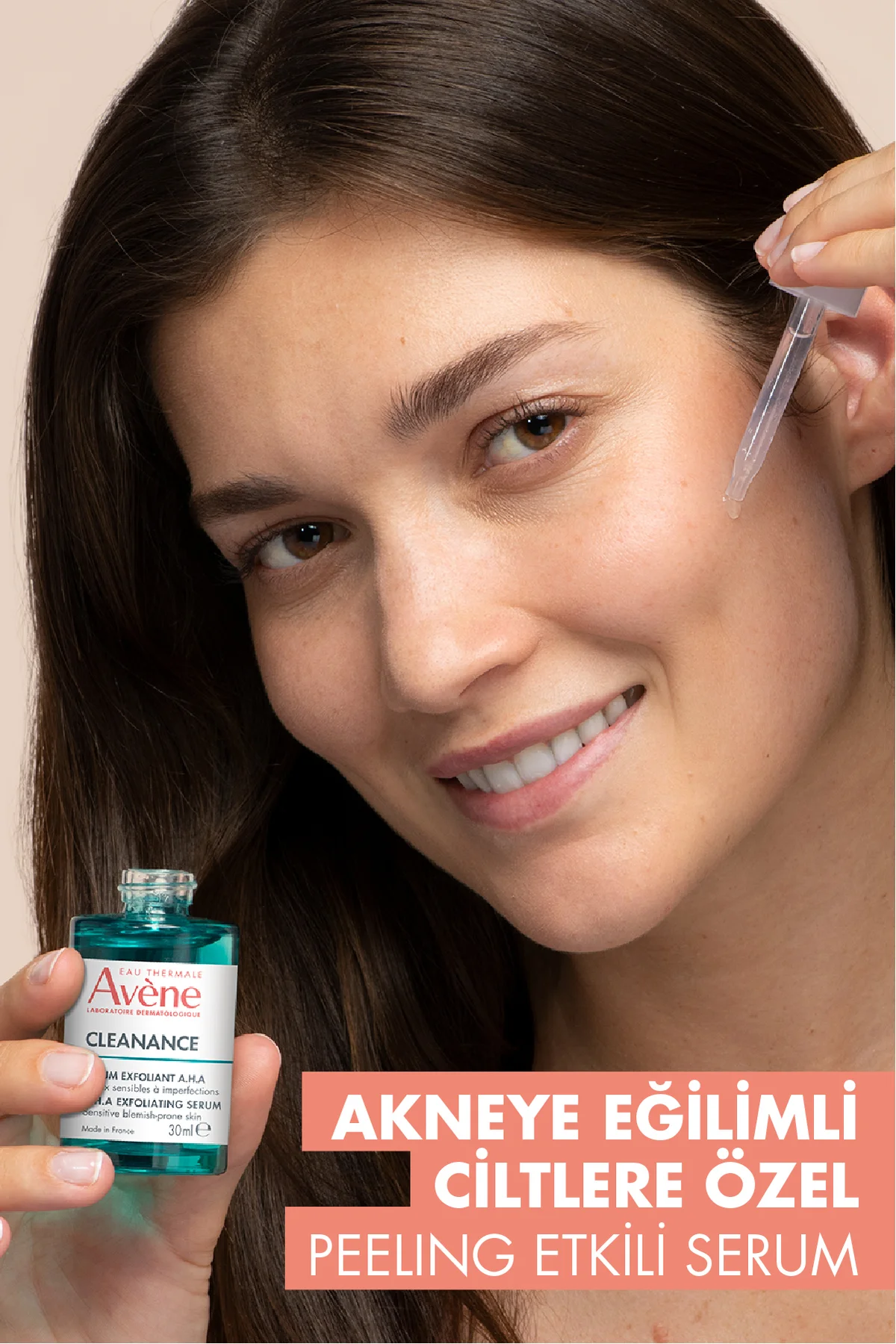 Cleanance Peeling Etkili Laktik Asit ve Süksinik Asit İçeren Cilt
