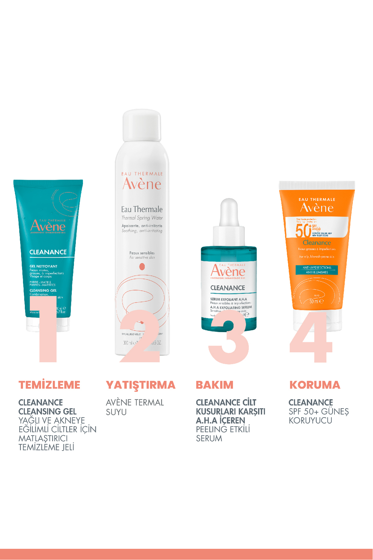 Avene Cleanance Yağlı Ciltler Ve Akneye Eğilimli Ciltler İçin Matlaştır