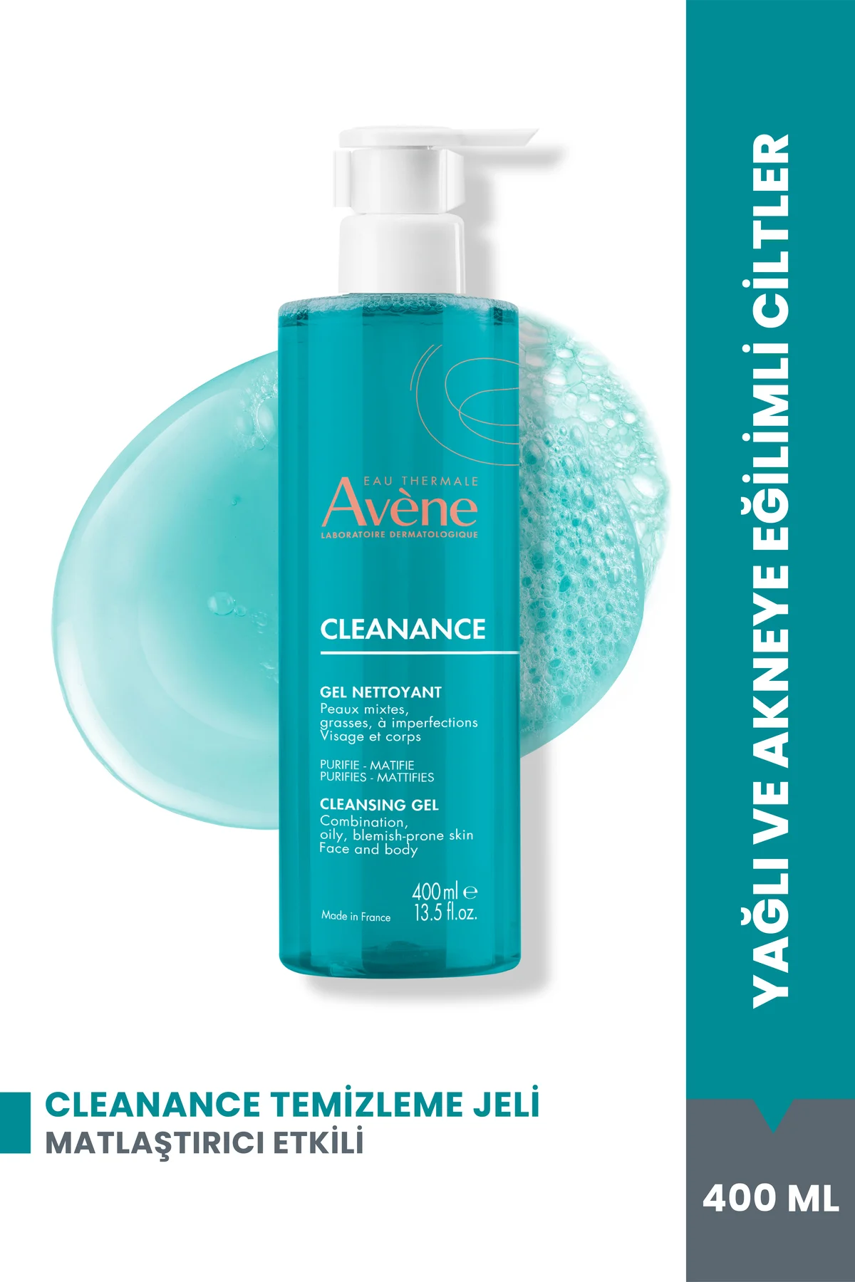 Cleanance Yağlı ve Akneye Eğilimli Ciltler için Matlaştırıcı Yüz 