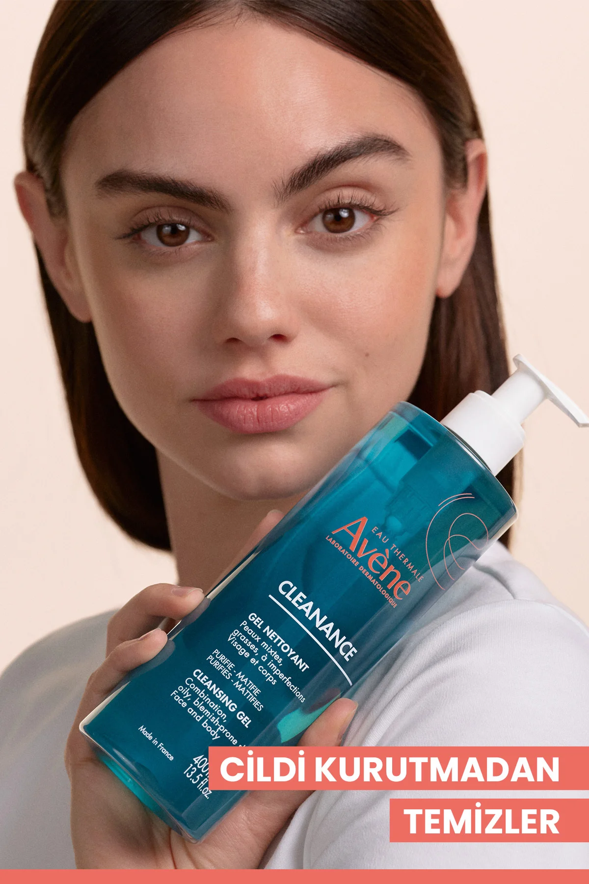 Cleanance Yağlı ve Akneye Eğilimli Ciltler için Matlaştırıcı Yüz Temizleme Jeli 400 ml