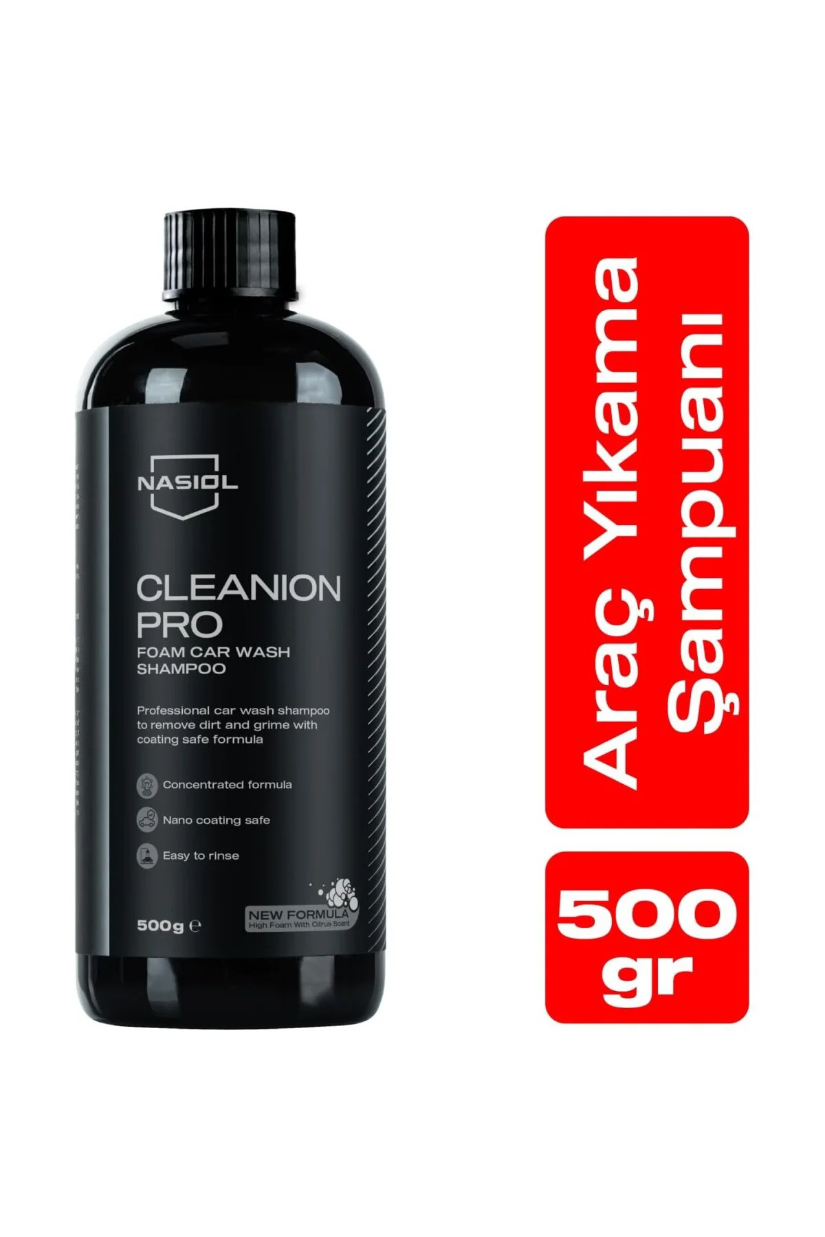 Cleanion Pro New Formula Araç Konsantre Şampuan-500 Gr-Narenciye Cleanion Pro New Formula Araç Konsantre Şampuan-500 Gr-Narenciye
