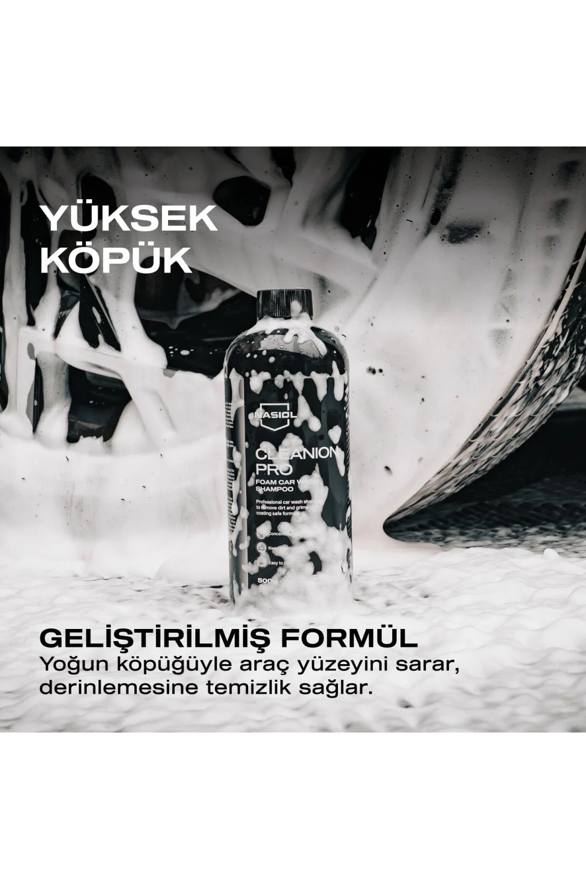 Cleanion Pro New Formula Araç Konsantre Şampuan-500 Gr-Narenciye Cleanion Pro New Formula Araç Konsantre Şampuan-500 Gr-Narenciye