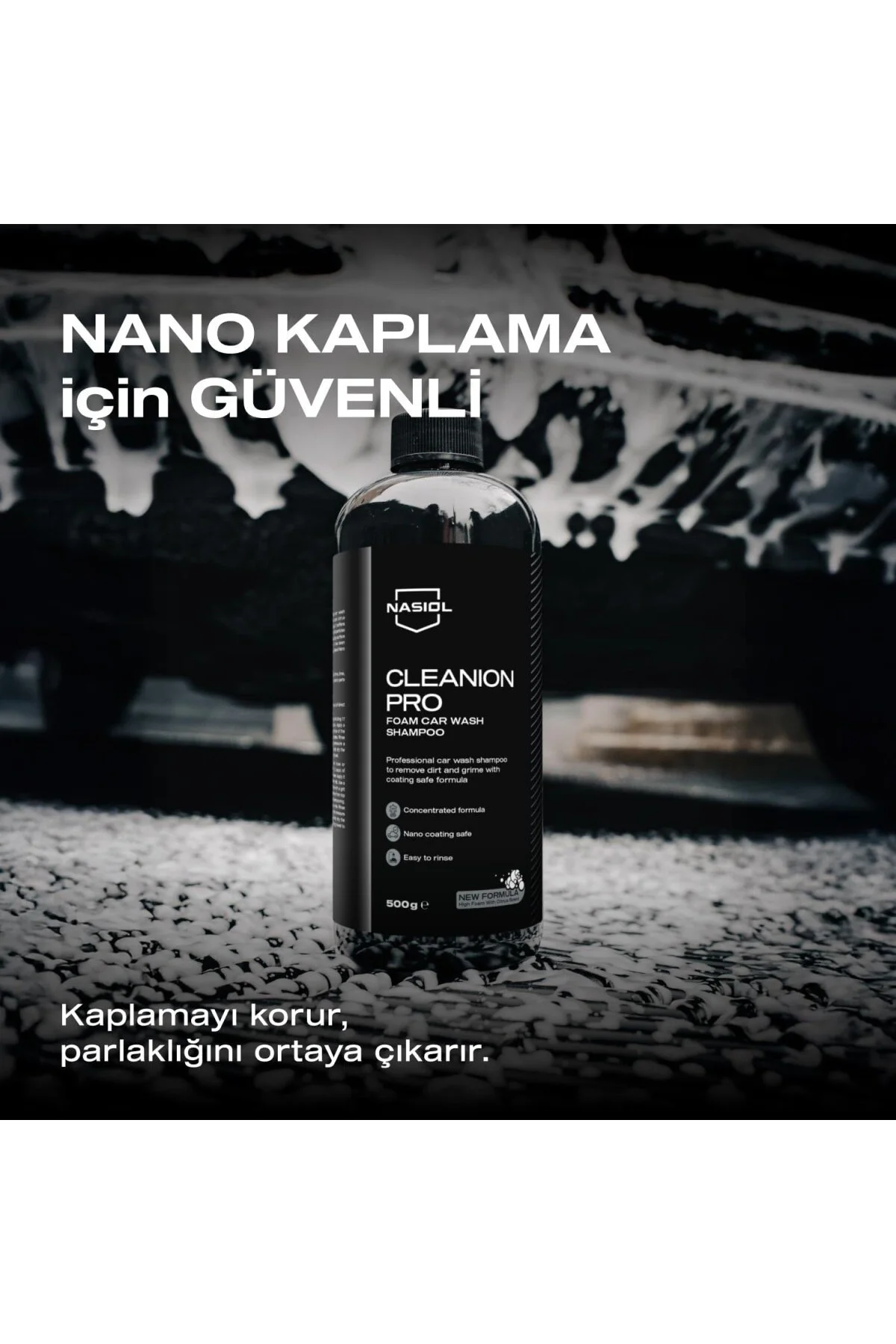 Cleanion Pro New Formula Araç Konsantre Şampuan-500 Gr-Narenciye Cleanion Pro New Formula Araç Konsantre Şampuan-500 Gr-Narenciye
