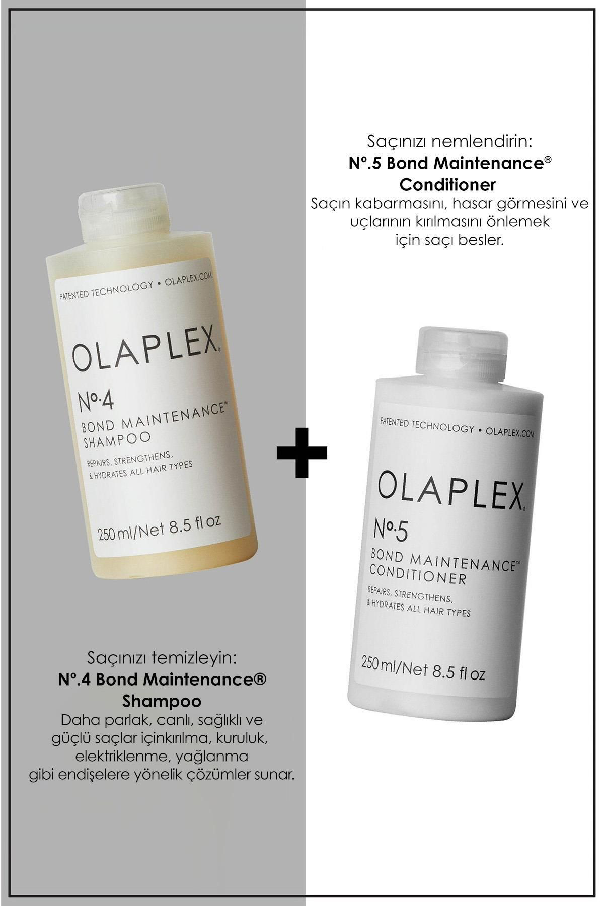 Olaplex Cleanse & Style Trio - Bağ Güçlendiren & Saçları Temizleyen & Nem