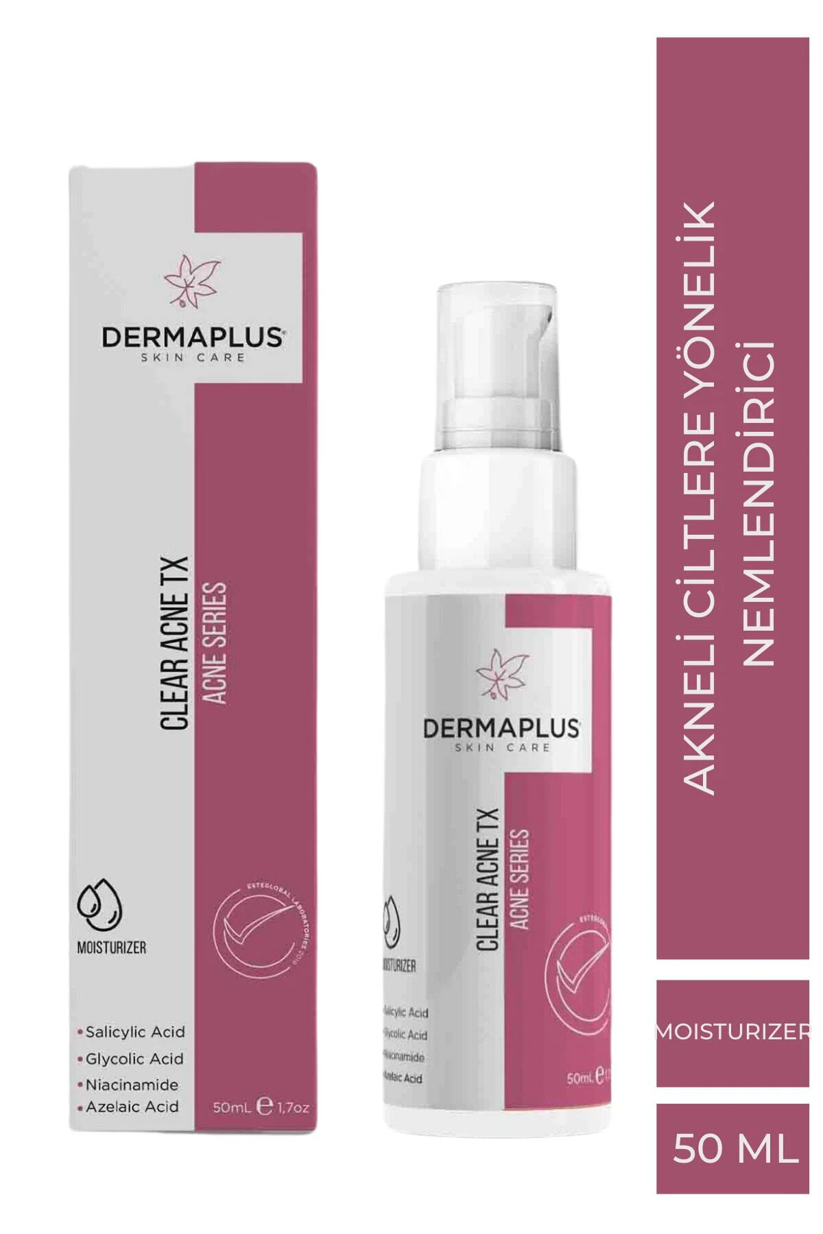 CLEAR ACNE TX Nemlendirici Krem Karma Yağlı Cilt 50 mL