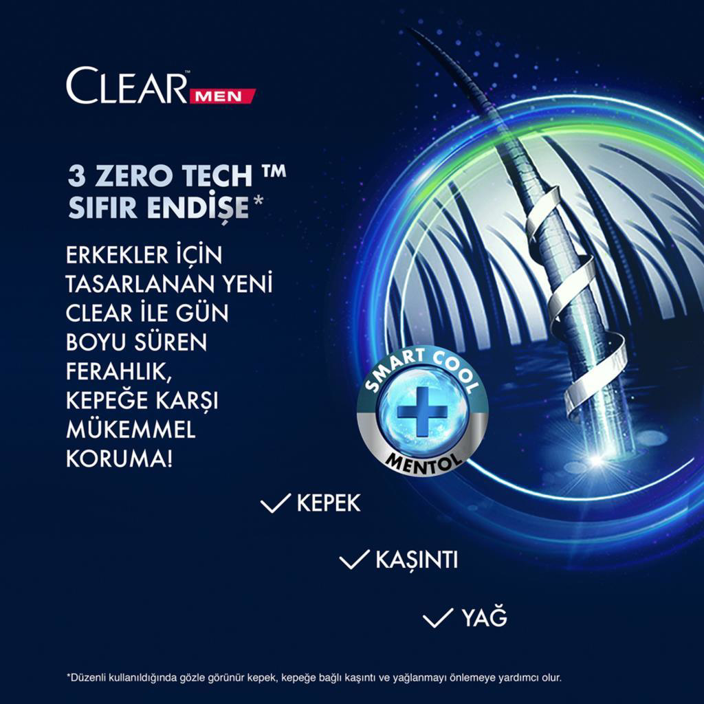 Clear Men Kepeğe Karşı Etkili Cool Sport Menthol Ferahlatıcı Ment Clear Men Kepeğe Karşı Etkili Cool Sport Menthol Ferahlatıcı Ment