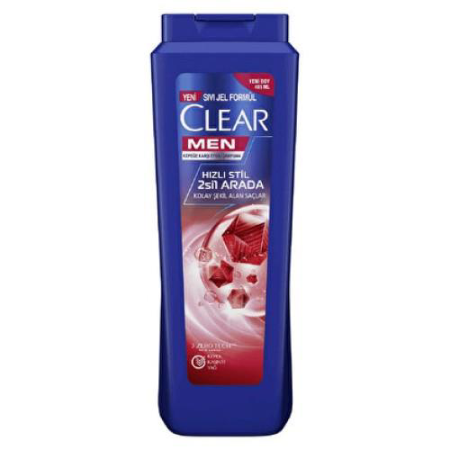 Clear Men Kepeğe Karşı Etkili Şampuan Hızlı Stil 2'si 1 Arada Kol Clear Men Kepeğe Karşı Etkili Şampuan Hızlı Stil 2'si 1 Arada Kol