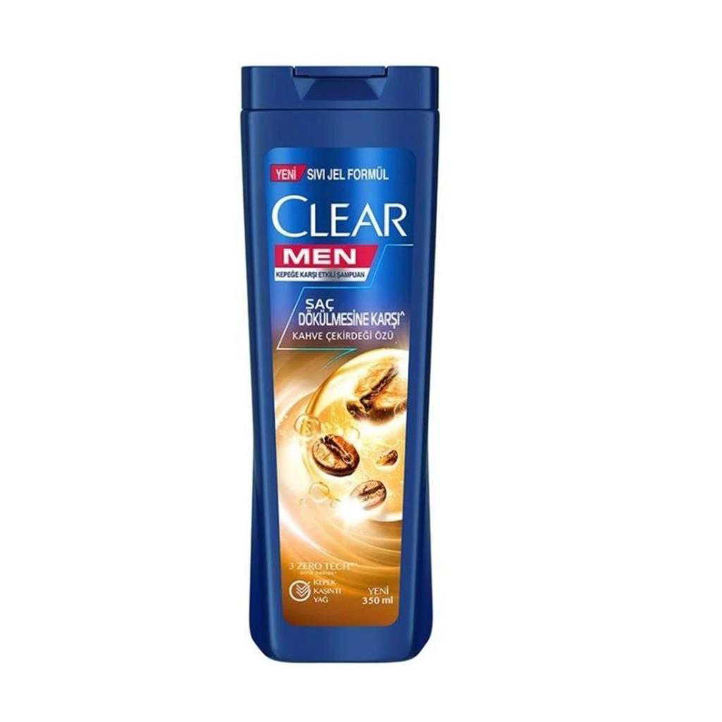 Clear Men Kepeğe Karşı Etkili Şampuan Saç Dökülmesine Karşı Kahve Clear Men Kepeğe Karşı Etkili Şampuan Saç Dökülmesine Karşı Kahve