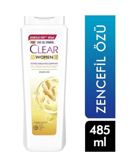 Clear Women Kepeğe Karşı Etkili Şampuan Saç Dökülmesine Karşı Zen Clear Women Kepeğe Karşı Etkili Şampuan Saç Dökülmesine Karşı Zen
