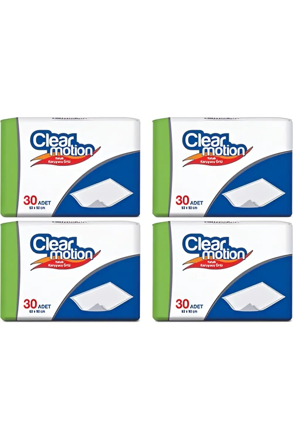 Clearmotion Yatak Koruyucu Örtü 60 X 90 4x30 120 adet