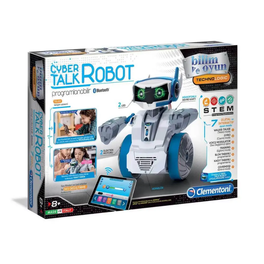 Clementoni Bilim Seti : Cyber Talk Robot 64447