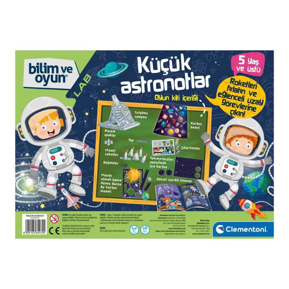 Clementoni Bilim ve Oyun: Küçük Astronotlar 64470