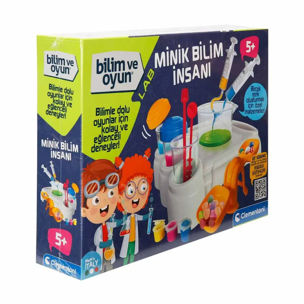Clementoni Bilim ve Oyun Minik Bilim İnsanı Seti 64196 Clementoni Bilim ve Oyun Minik Bilim İnsanı Seti 64196