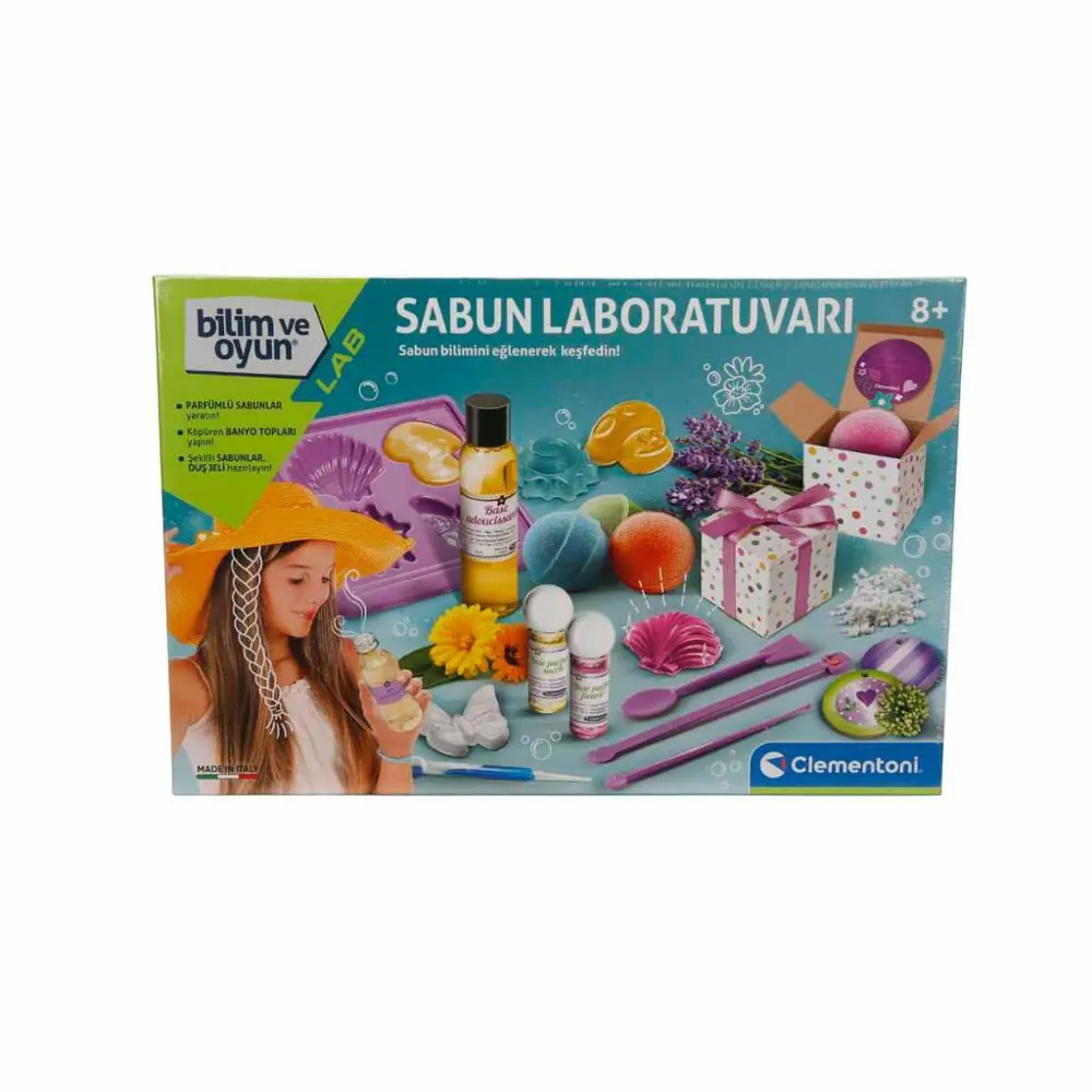 Clementoni Deney Seti Sabun Laboratuvarı 64433