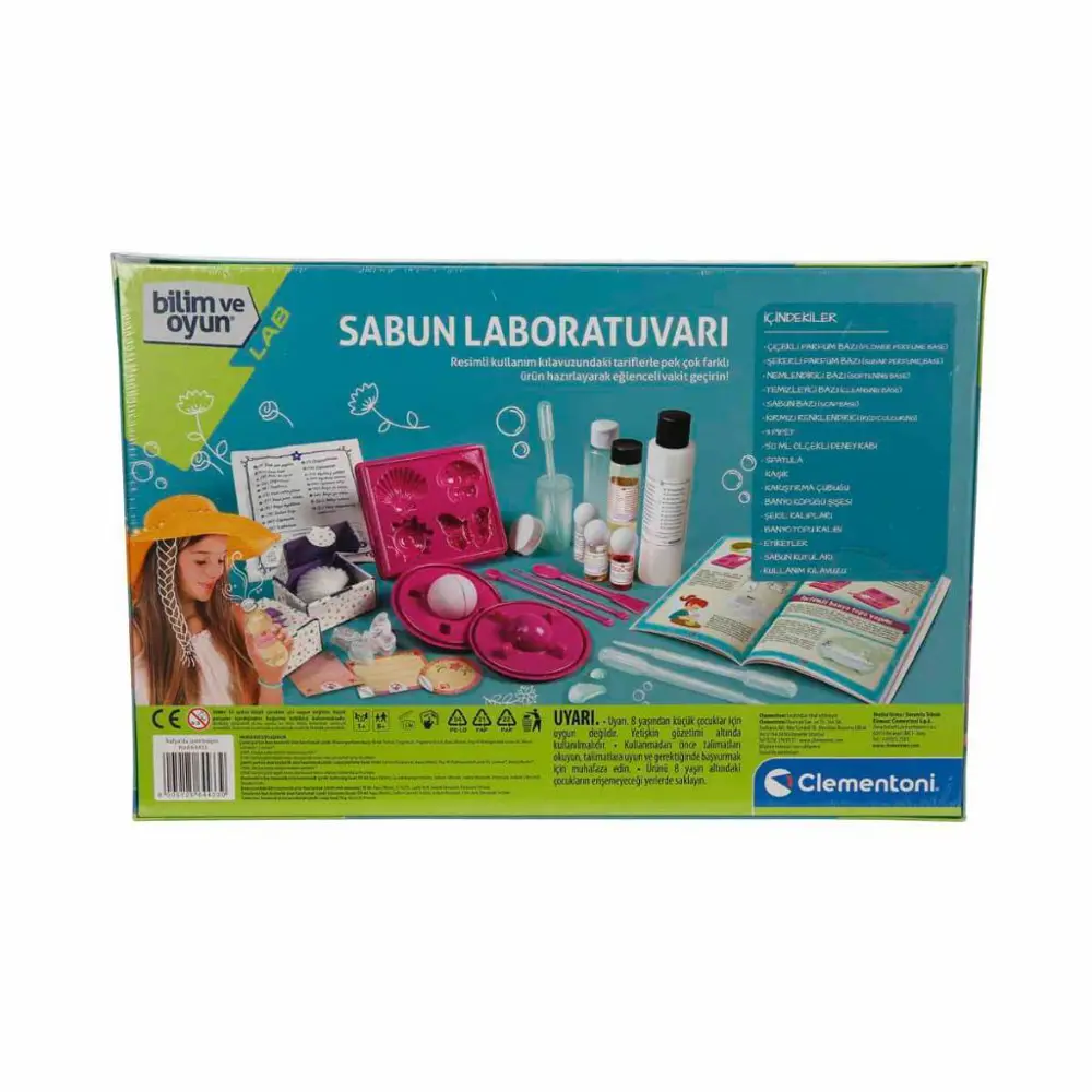 Clementoni Deney Seti Sabun Laboratuvarı 64433