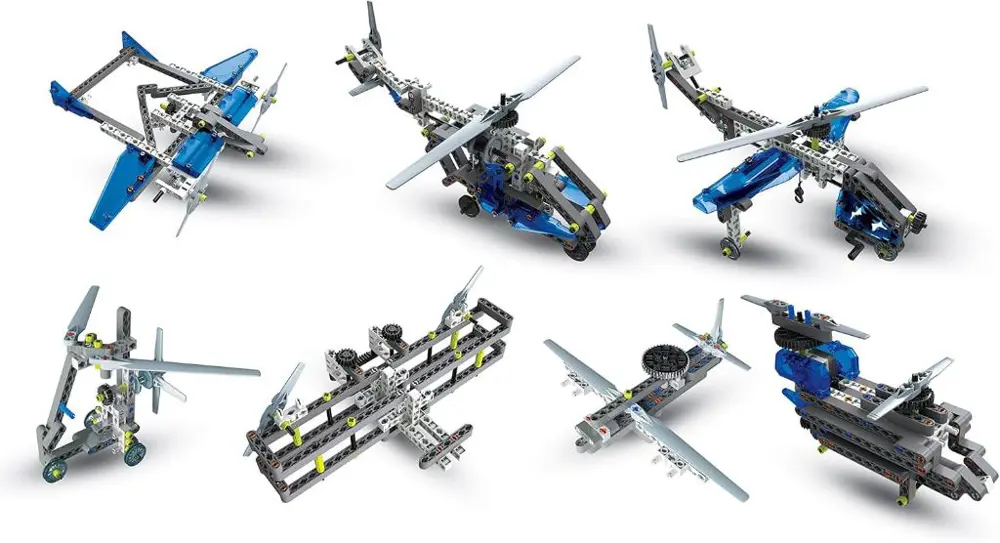 Clementoni Mekanik Laboratuvarı - Uçaklar ve Helikopterler 64996 Clementoni Mekanik Laboratuvarı - Uçaklar ve Helikopterler 64996