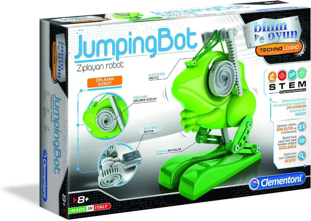 Clementoni Robotik Lab Jumping Bot 64956