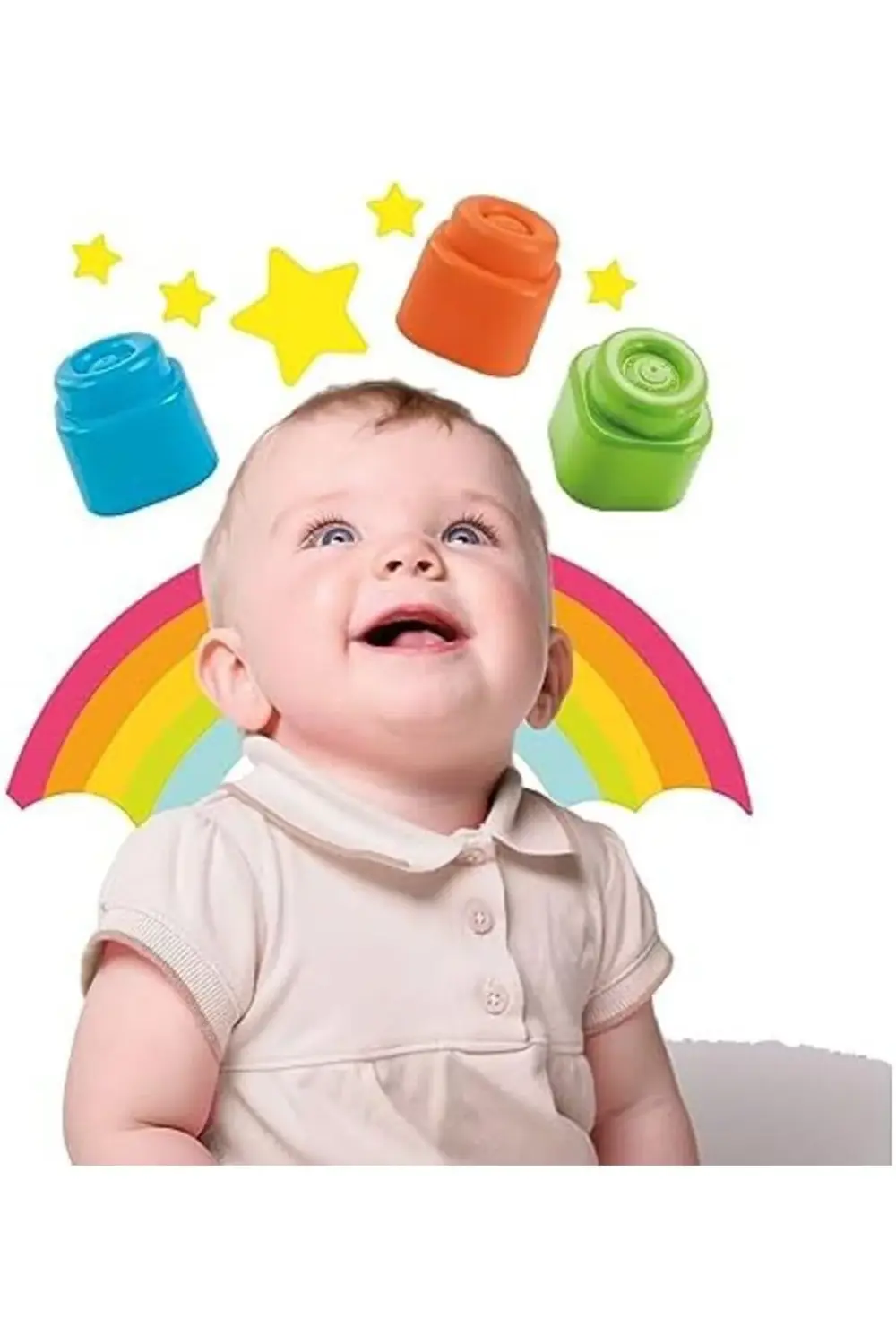 Clemmy 17878 40 adet şeffaf kız çantası çok renkli 1178227