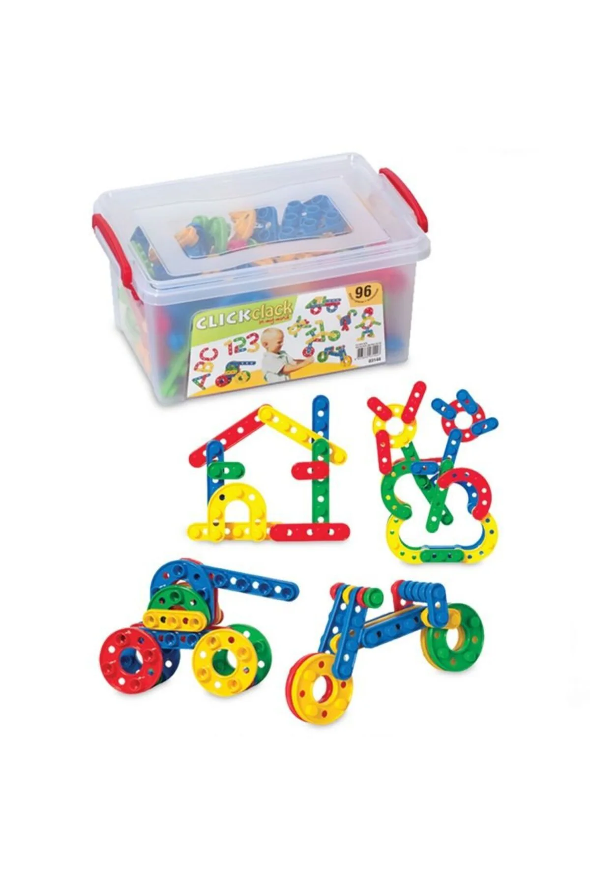 Click Clack Puzzle Küçük Boy 96 Parça