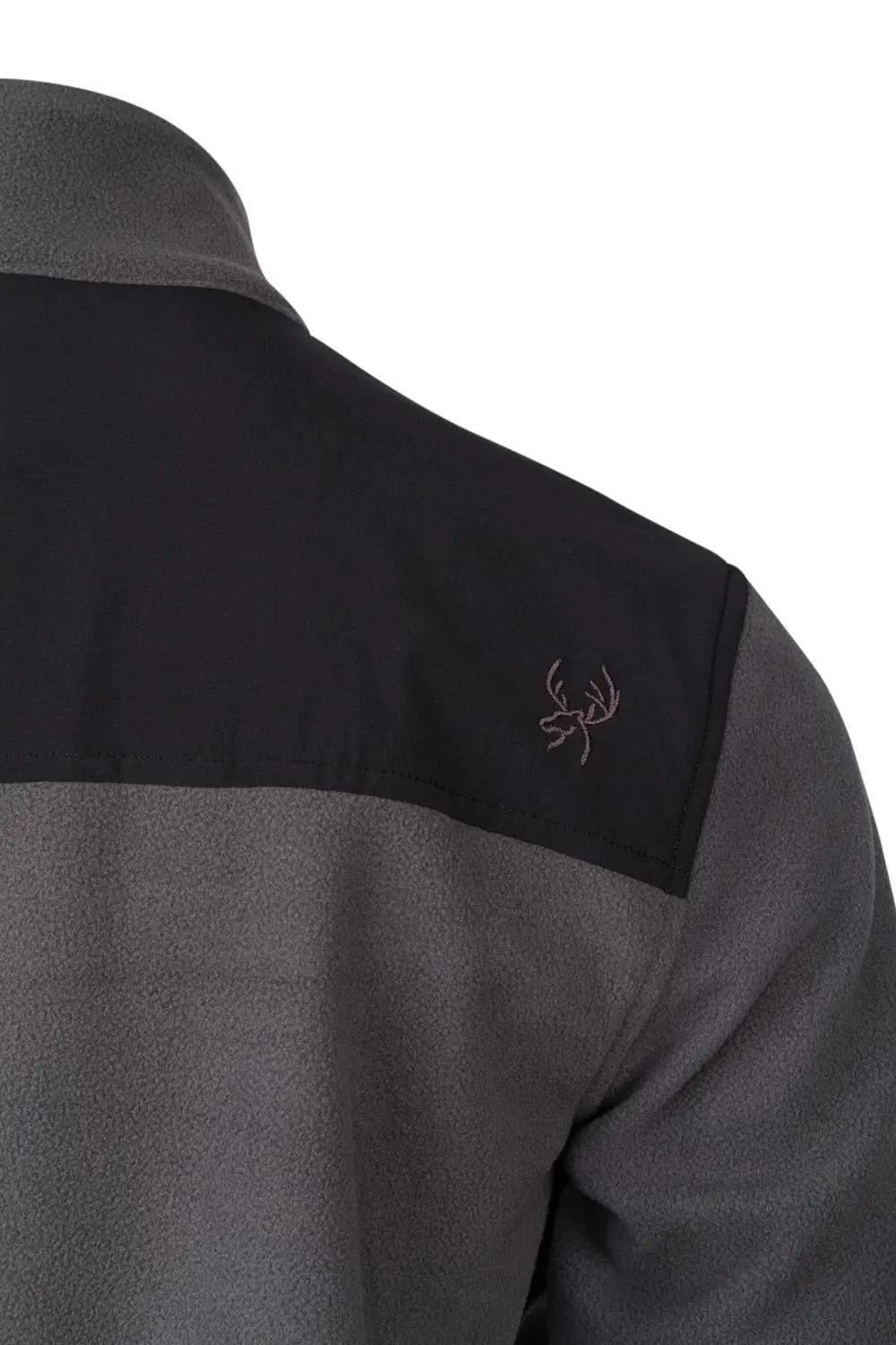 Cliff Erkek Parçalı İnce Polar Sweatshirt Antrasit