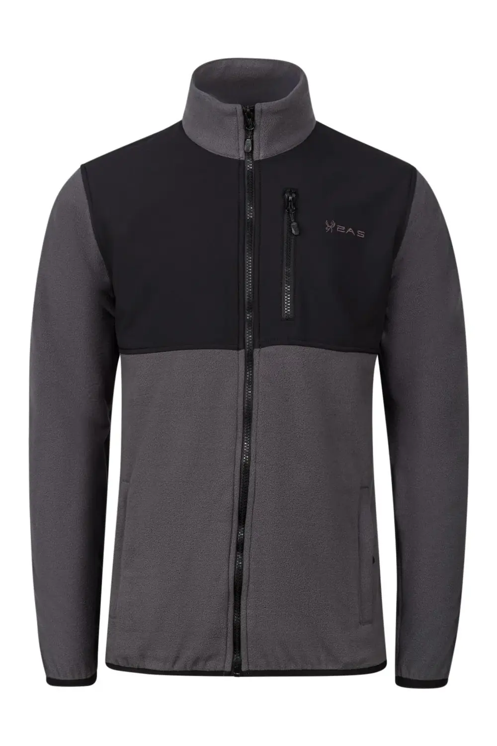 Cliff Erkek Parçalı İnce Polar Sweatshirt Antrasit