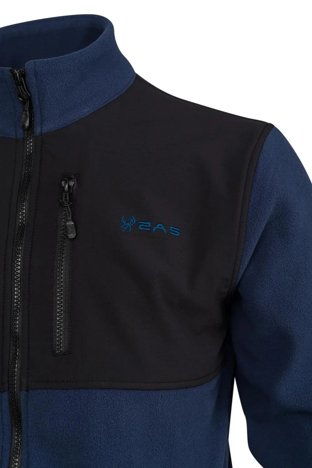 Cliff Erkek Parçalı İnce Polar Sweatshirt Lacivert