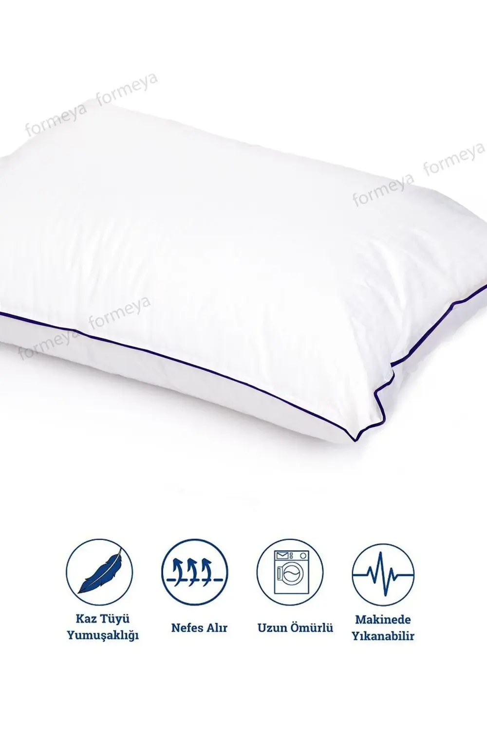 Climate %100 Pamuk Dış Kumaş Nano Jel Yastık Otel Yastığı 50*70 C