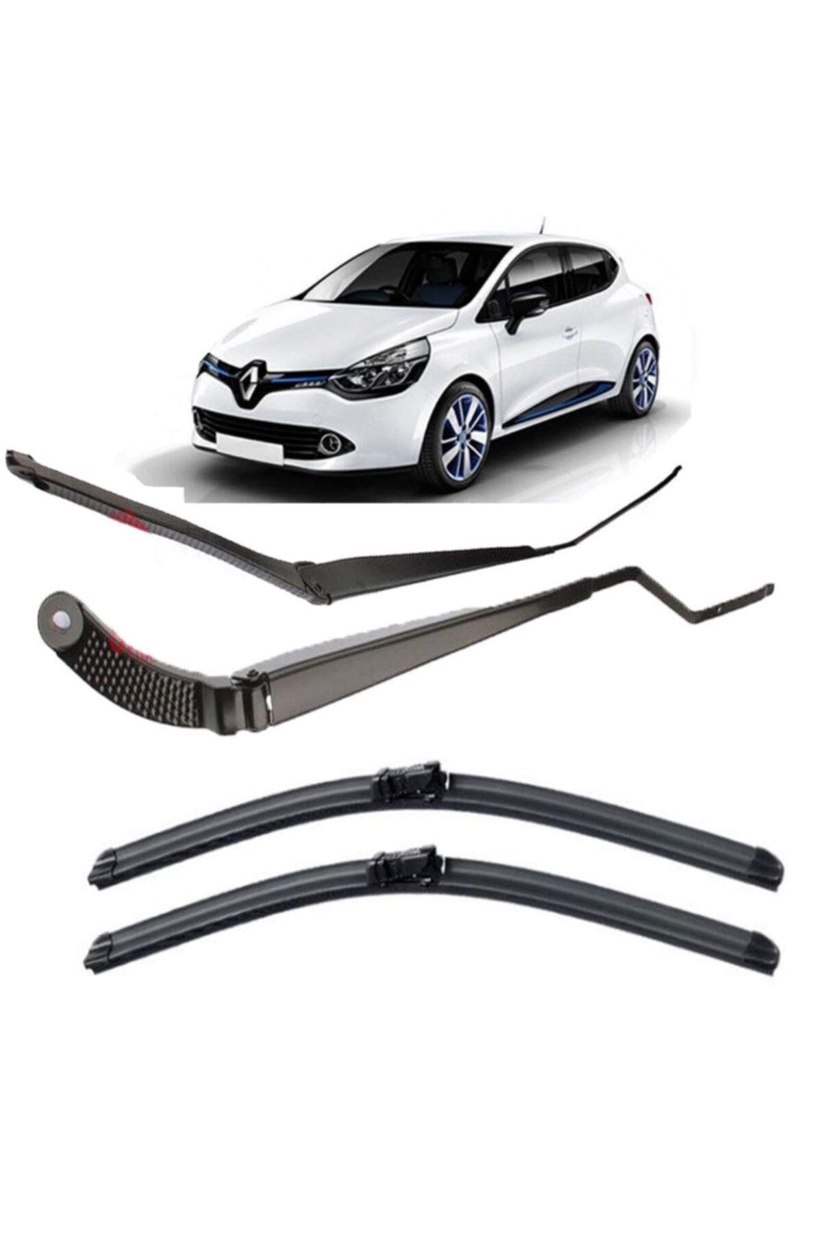 Clio Iv Silgi Kolu Süpürge Sağ Ve Sol Takım