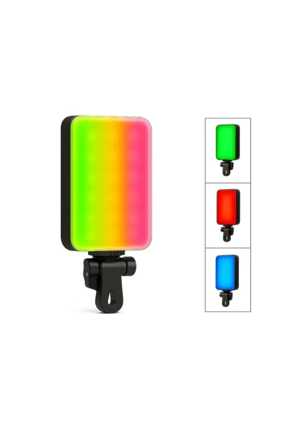 Clip-fill Taşınabilir Mini Rgb Led Selfie Işığı