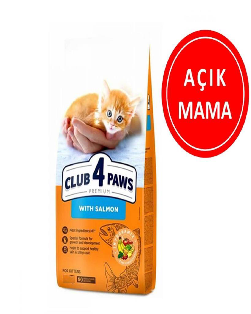 Club4Paws Premium Kitten Somonlu Yavru Kedi Maması 1 Kg AÇIK Club4Paws Premium Kitten Somonlu Yavru Kedi Maması 1 Kg AÇIK