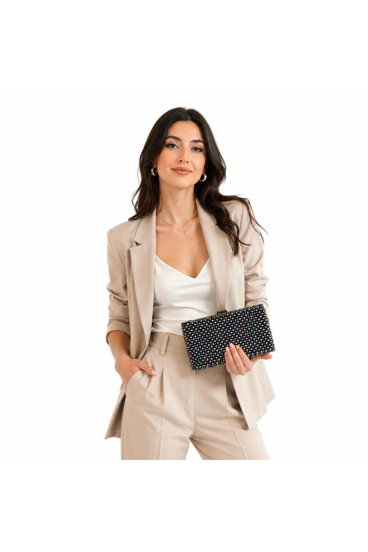 Clutch Melange Clutch Melange - Görsel 6