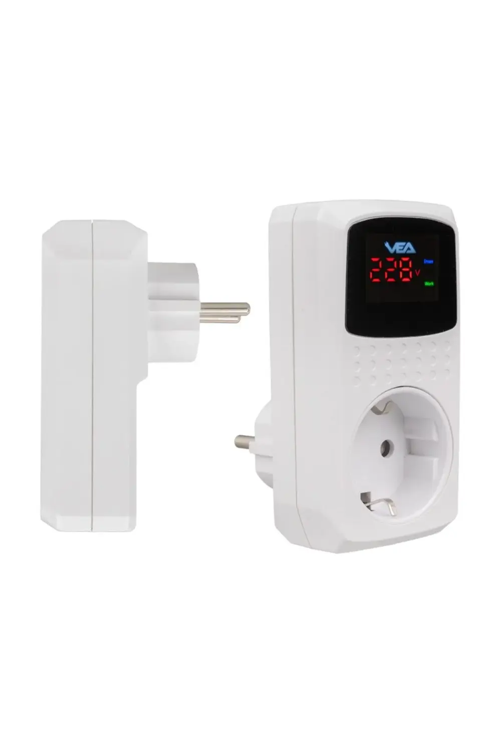 Clz192 16a 3520w Tekli Dijital Göstergeli Akım Korumalı Priz (417