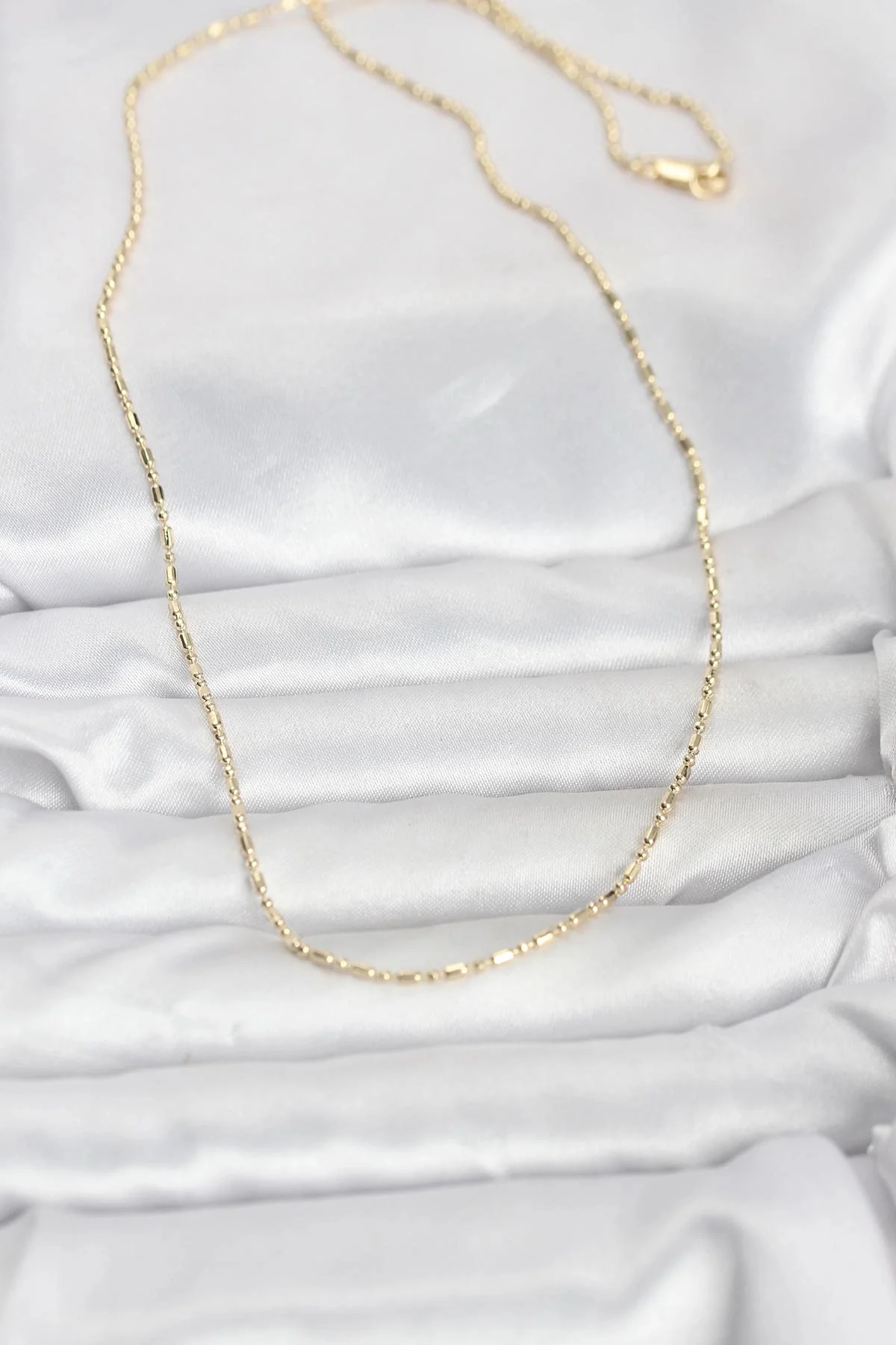CM 14K Gold Renk Zincirli 60 cm Kadın Kolye