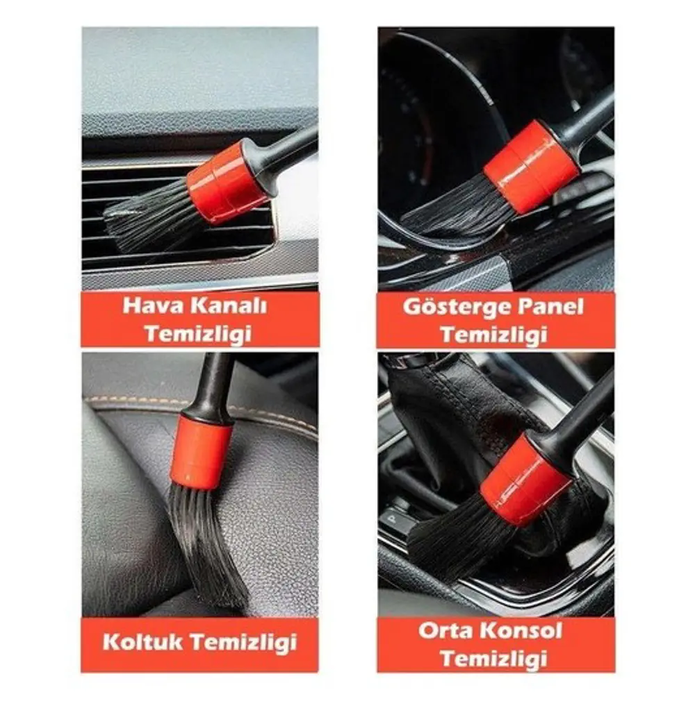 CM-235 Araba Temizlik Detay Fırçası 5li Set Fiyatı, Yorumları ve Özellikleri