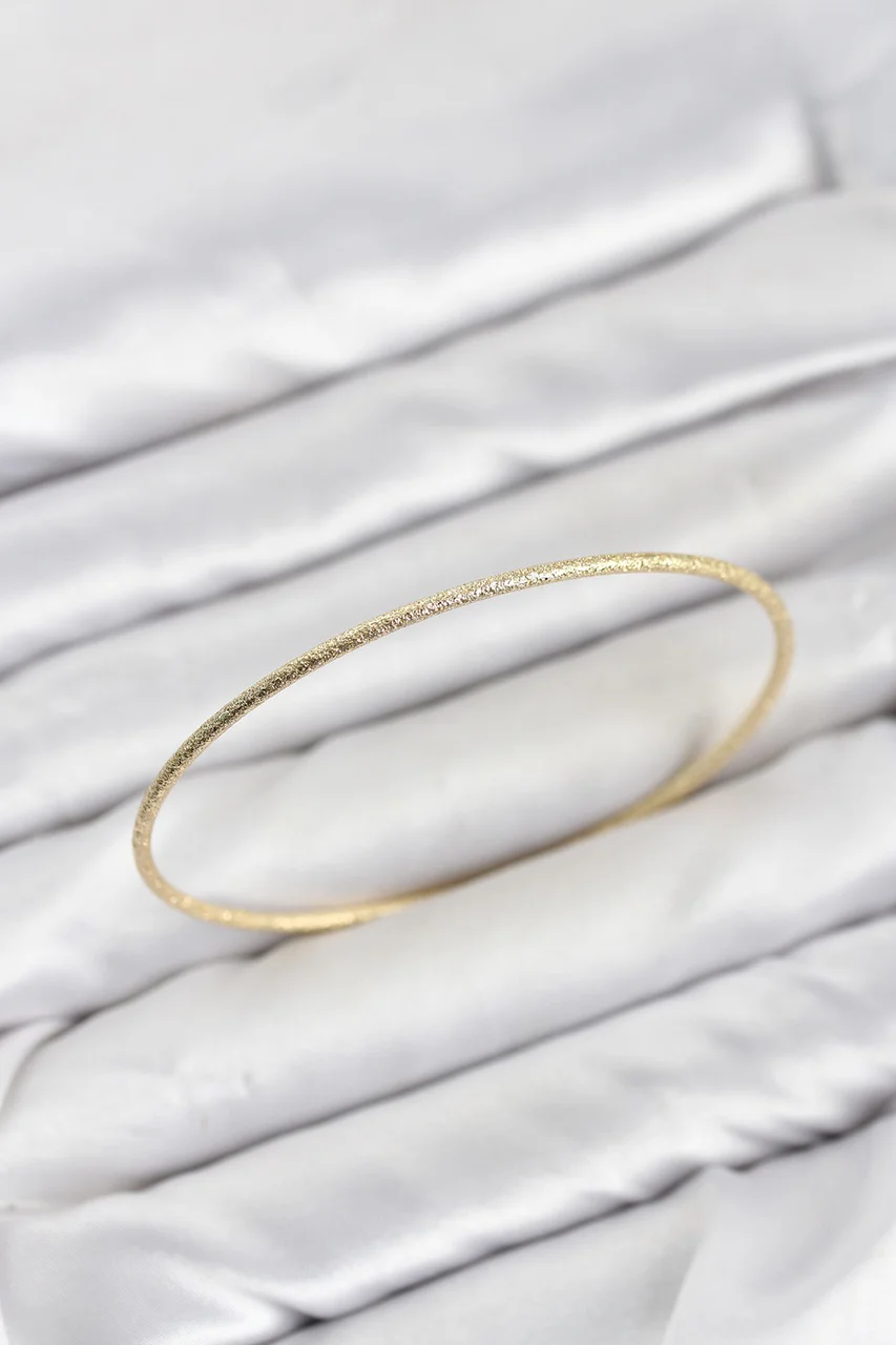 Cm Gold Renk Simli Model 65 Mm Bilezik - Lisinya Diğer