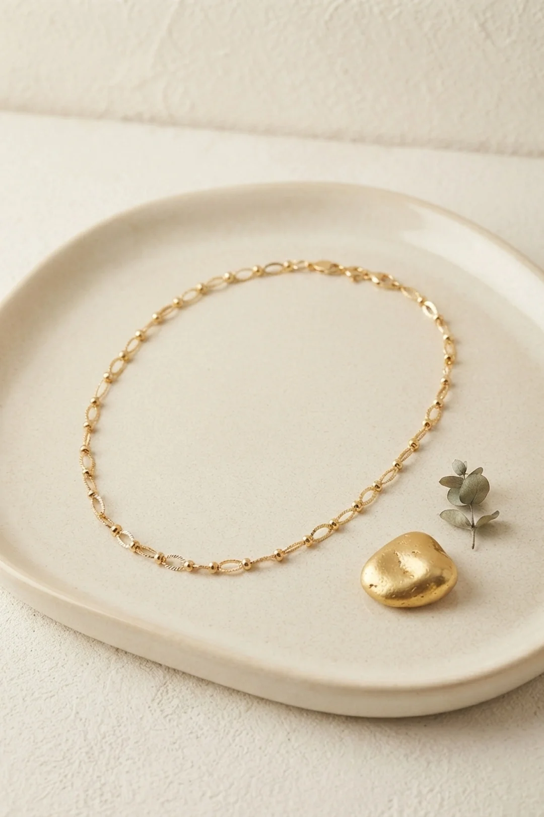 CM Top ve Halka Zincir Model 50 cm Gold Renk Kadın Kolye Fiyatı, Yorumları ve Özellikleri