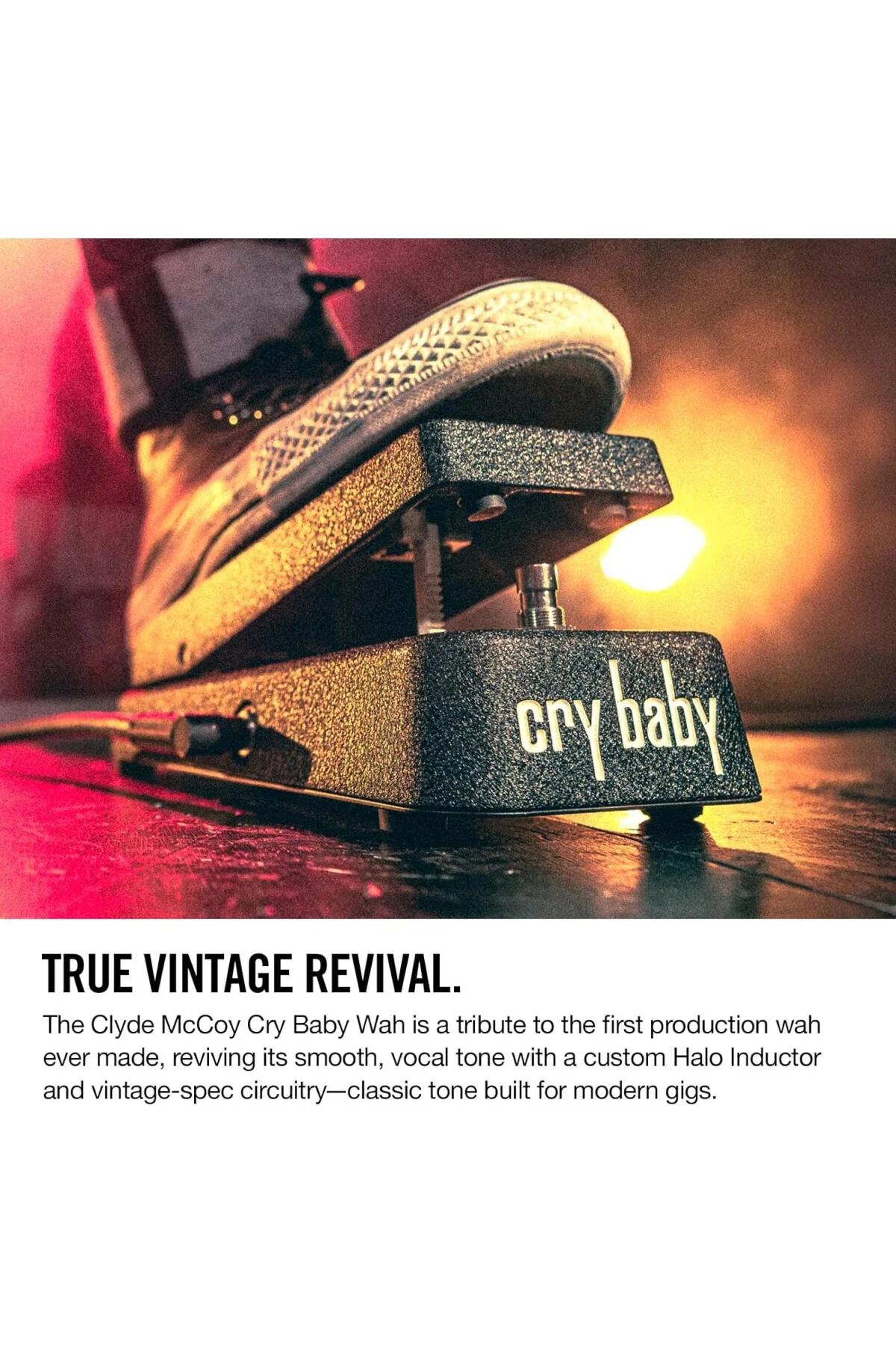 CM95 Crybaby Clyde Mccoy Wah Pedalı