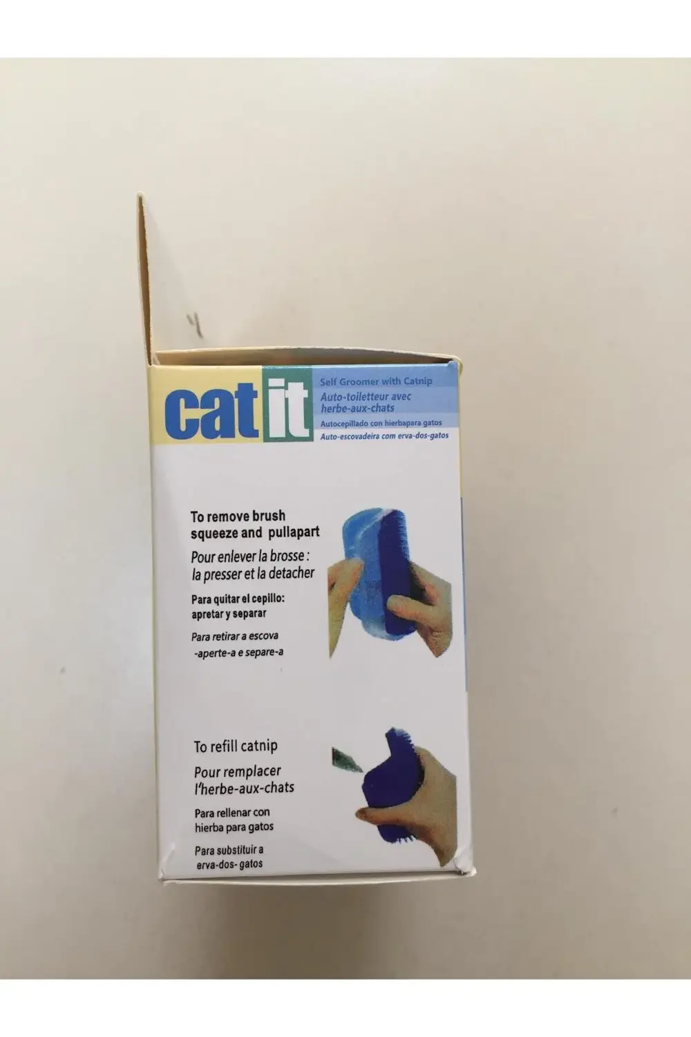 CMT Kedi Kaşıma Tüy Toplama Aparatı Kedi Sevme Oyuncağı