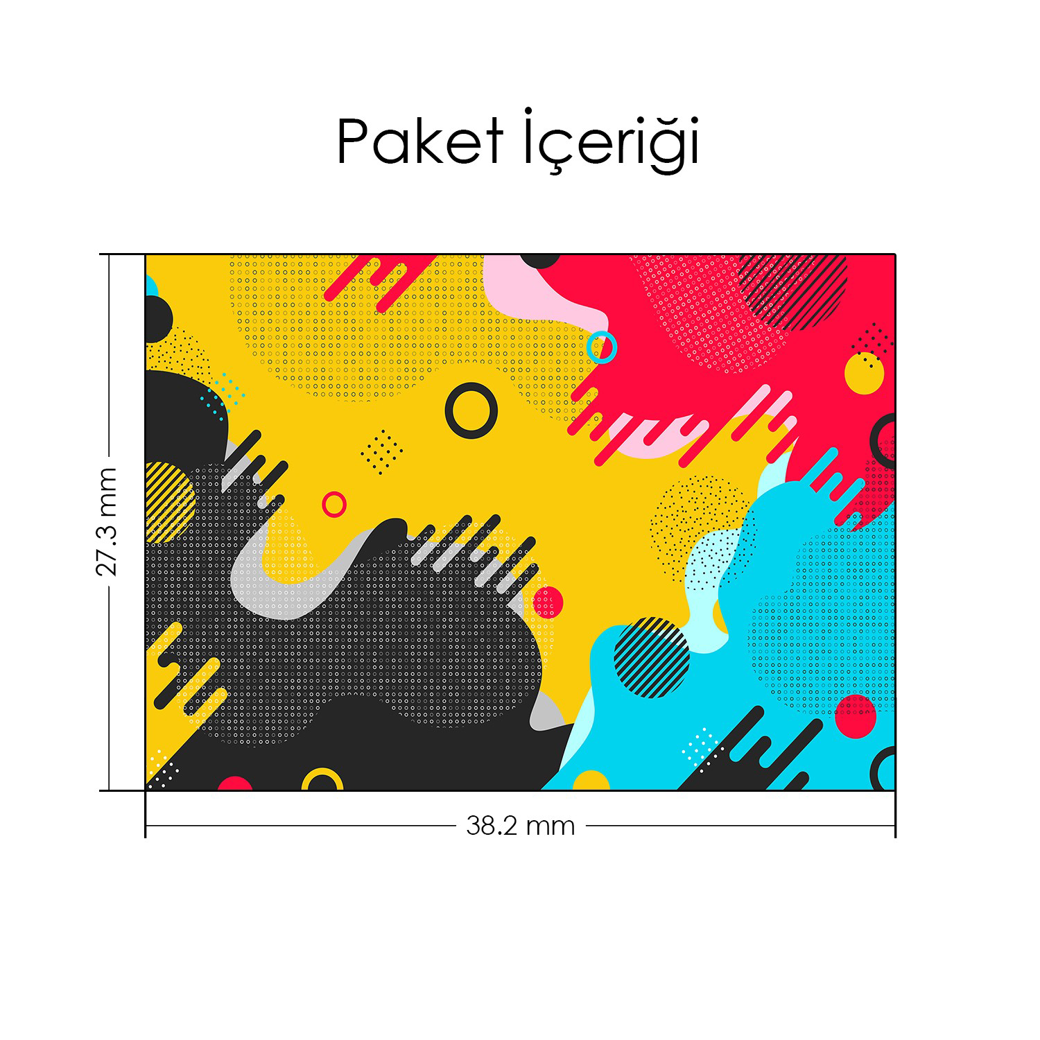 Artikel Cmyk Memphis Desen Notebook Sticker, Laptop Sticker,, Hp Sticker, Artikel Cmyk Memphis Desen Notebook Sticker, Laptop Sticker,, Hp Sticker,