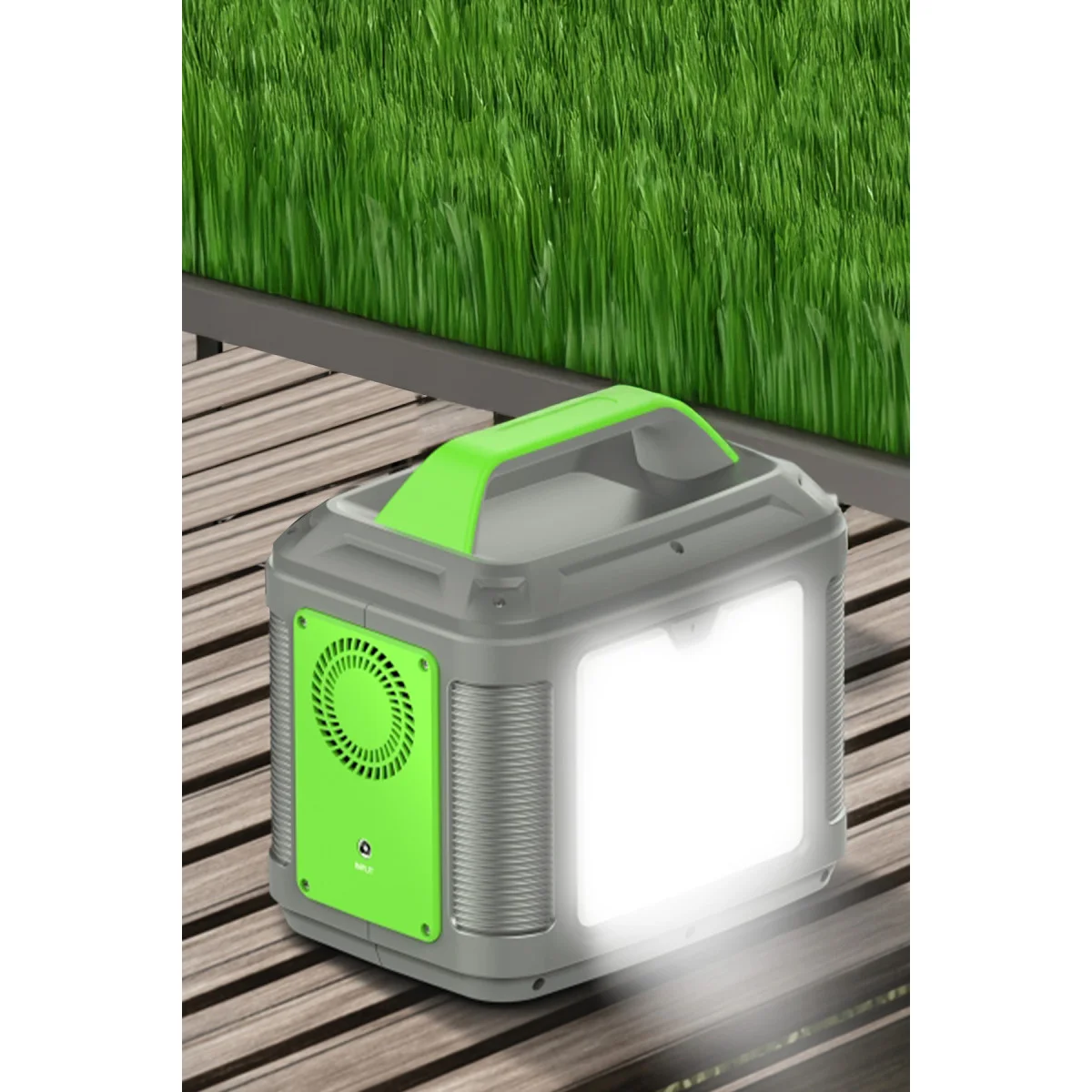 CN04 300W 60.000 mAh Güç İstasyonu - 10 Çıkışlı, 5W LED'li Dış Mekan Şarj Cihazı