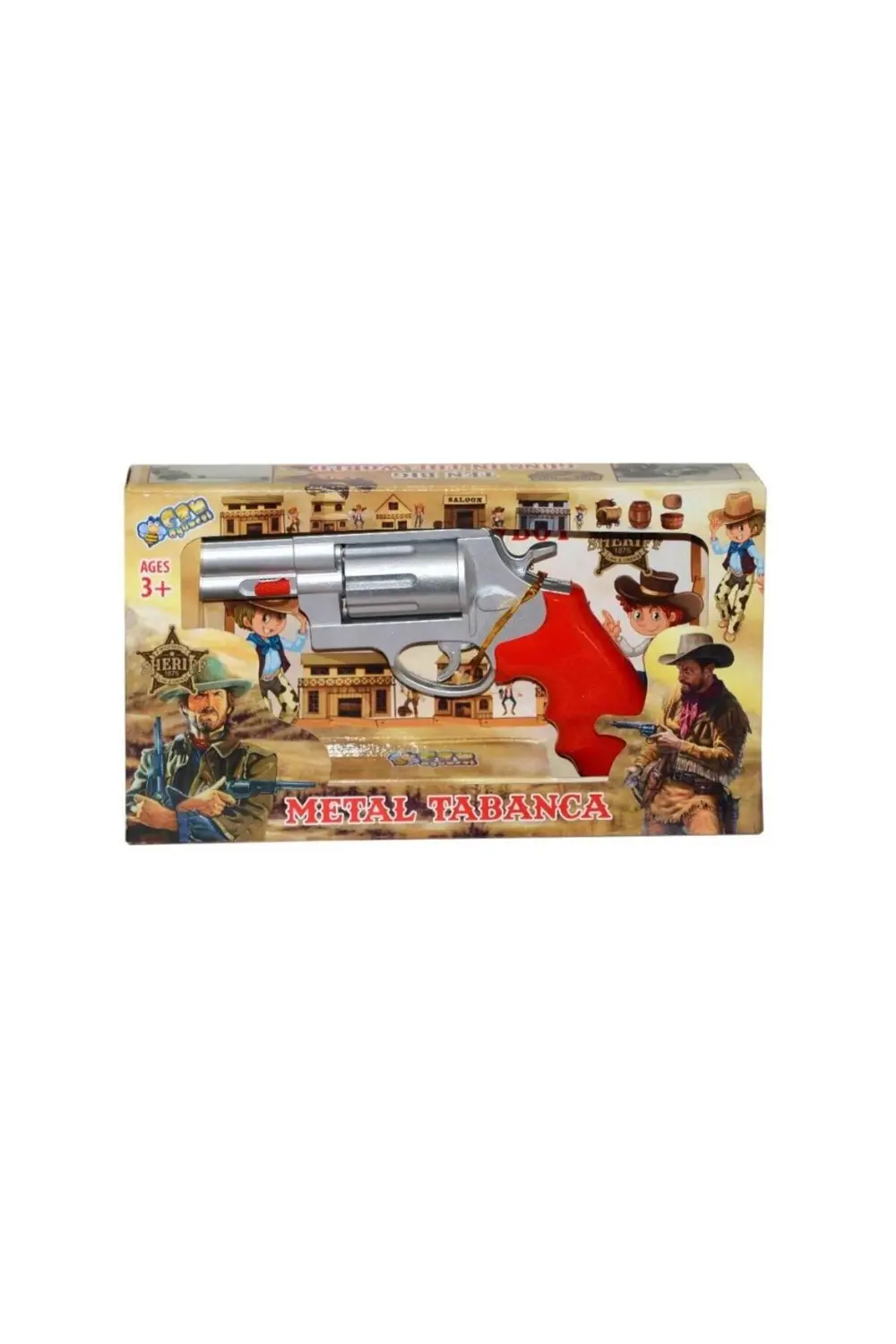 CN2002 Metal Kovboy Tabancası- Halit Can Oyuncak