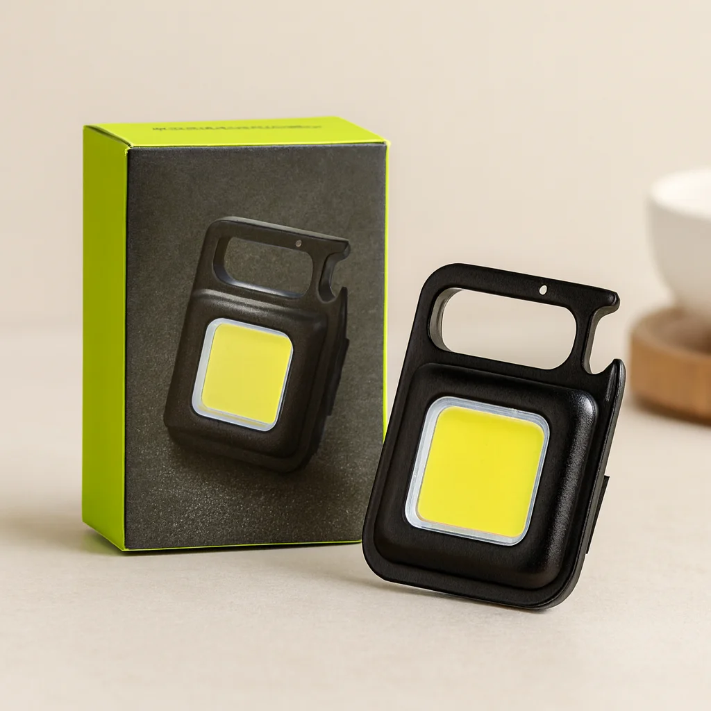 COB Anahtarlık Feneri USB Şarjlı 3in1 (Mıknatıslı, Kapak Açacak) COB Anahtarlık Feneri USB Şarjlı 3in1 (Mıknatıslı, Kapak Açacak)