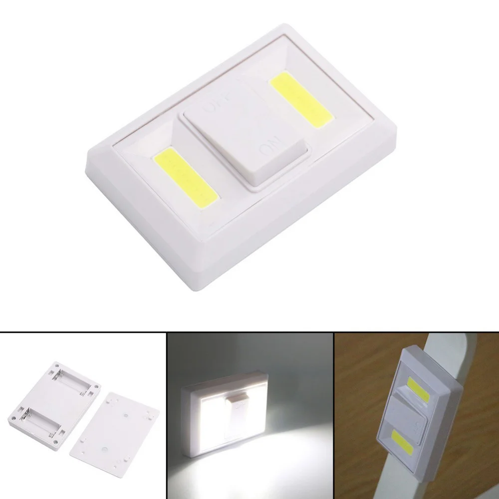 COB LED Duvar Dolap Lambası Güçlü Aydınlatma Kablosuz Pratik Kull