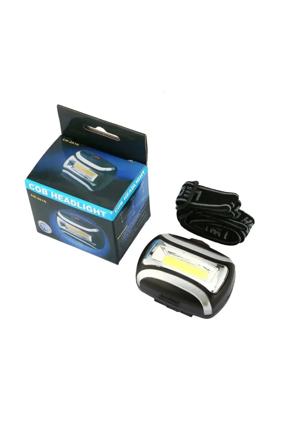 COB LED PİLLİ KAFA FENERİ (4607)