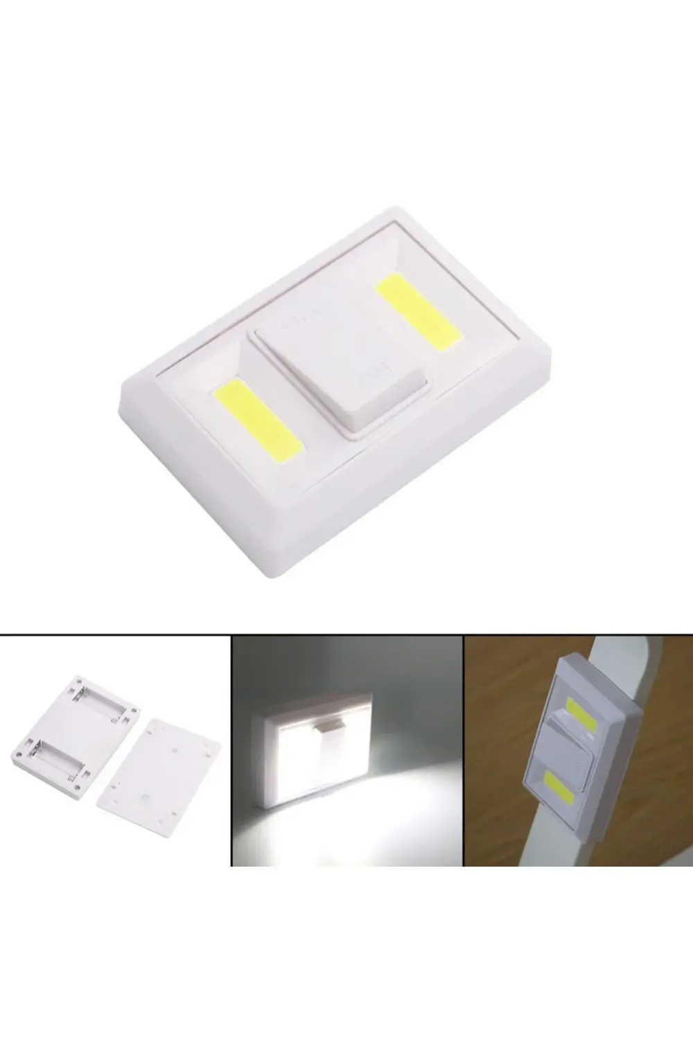 COB Ledli Duvar Dolap Lambası Wt-382 Siyah