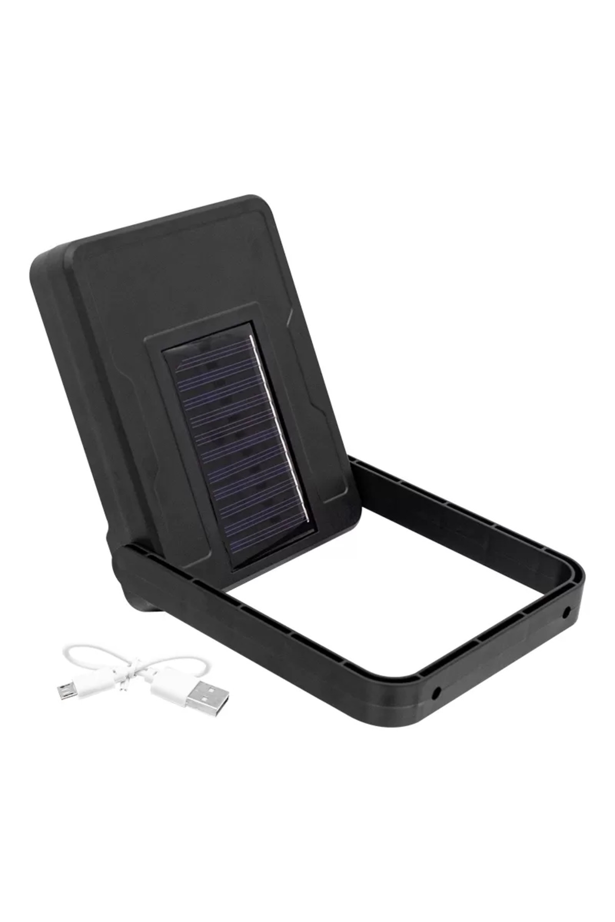 COB LEDLİ SOLAR PANELLİ ÇOK FONKSİYONLU LAMBA (4202)