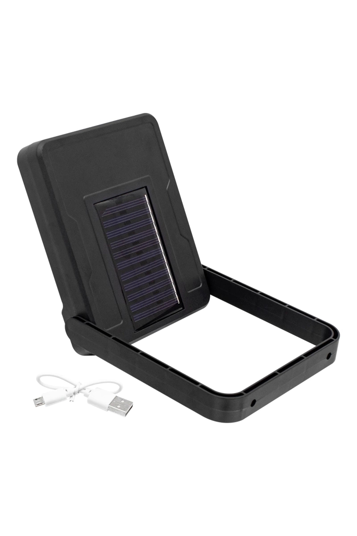 COB LEDLİ SOLAR PANELLİ ÇOK FONKSİYONLU LAMBA (4887)